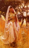 Frederick Arthur Bridgman - La Jeune mauresque, Campagne D-Algiers